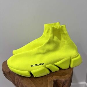 Balenciaga Speed 2.0 Fluo Yellow Men’s Size 11